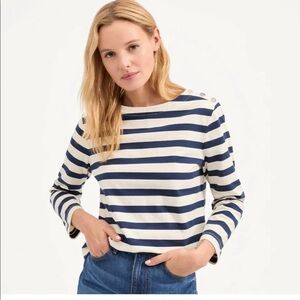Veronica beard hives striped top small nwt